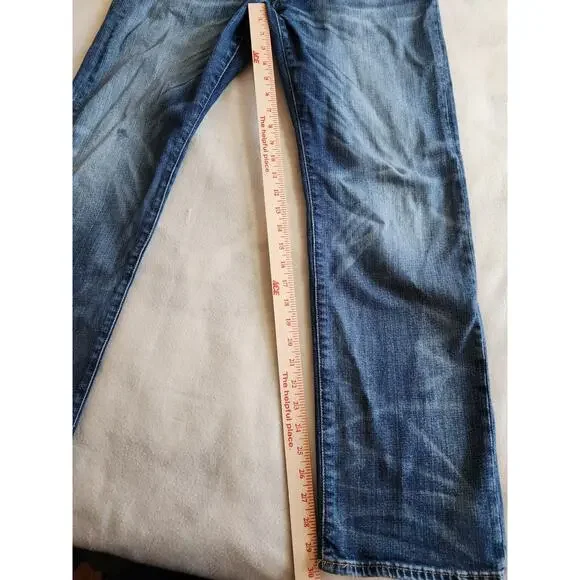 Polo Ralph Lauren Classic Fit Jeans 33x32 90s Vintage Style Denim Straight Leg - Picture 11 of 12